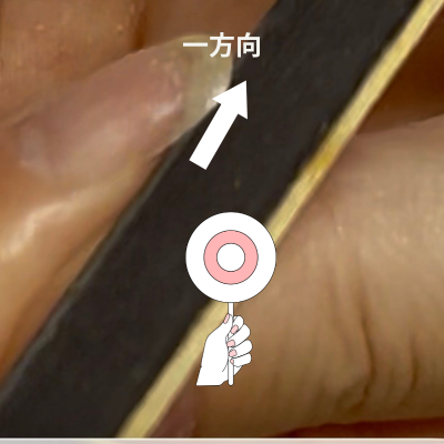 一方向に動かす