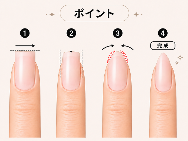 ポイントの整え方